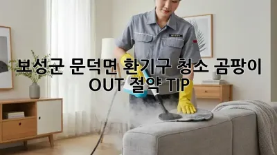 보성군 문덕면 환기구 청소🧹✨: 곰팡이 OUT! 💰절약 TIP